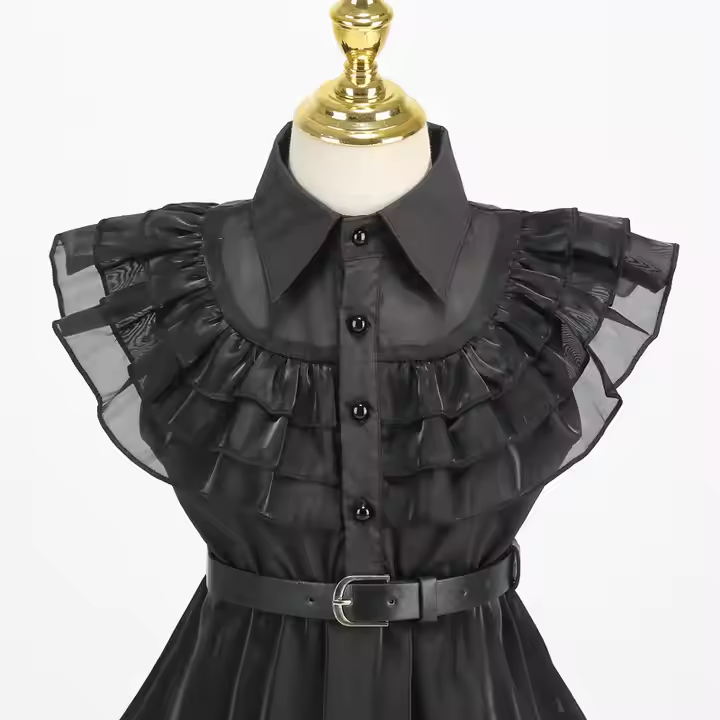 Black Wednesday costume TV Movie Halloween Cosplay Party Dress5